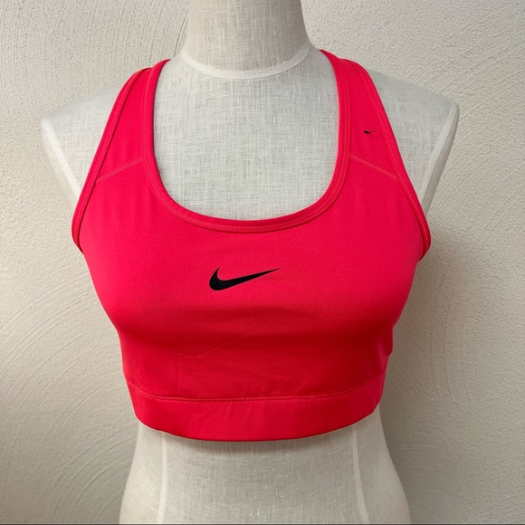 Nike Other - Nike Dri-Fit Hot Pink Sports Bra Medium Coverage Sz XL